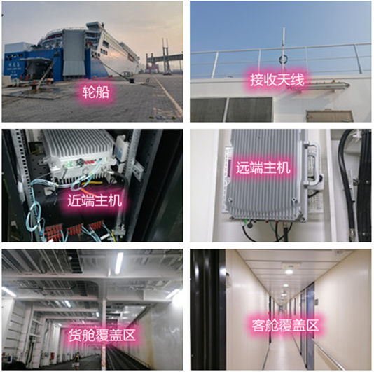  江口海上游轮轮船渔船覆盖案例